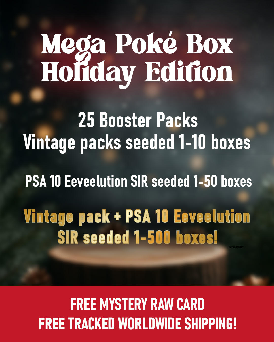 MEGA POKÉ BOX- HOLIDAY EDITION 2025