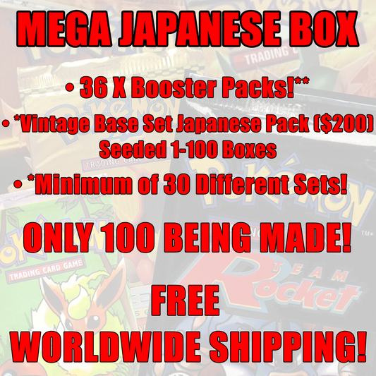 MEGA JAPANESE POKÉ BOX