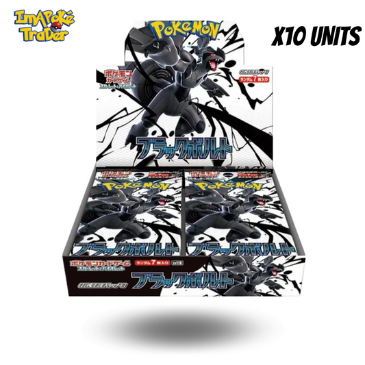 10 Pokemon Black Bolt sv11B Japanese Booster Boxes