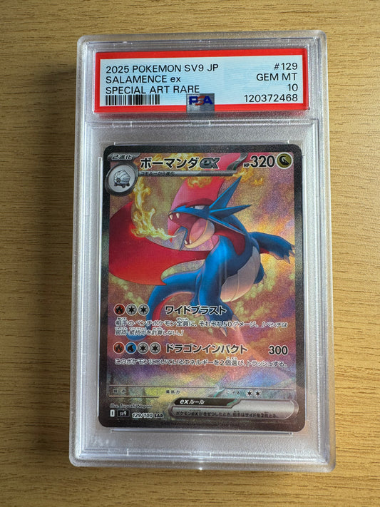 SALAMENCE ex SAR 129/100 JAPANESE PSA 10
