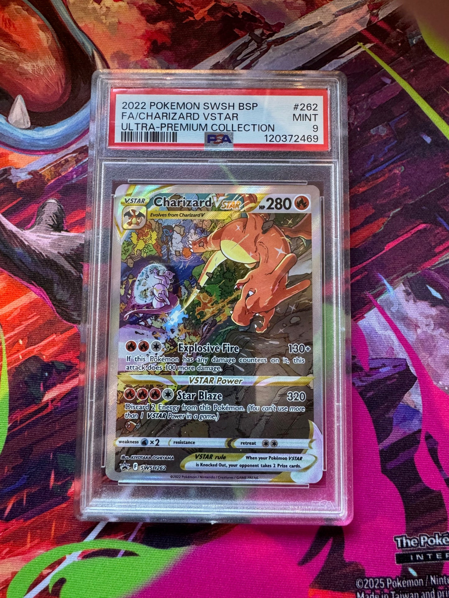 Charizard VSTAR Promo #262 PSA 9