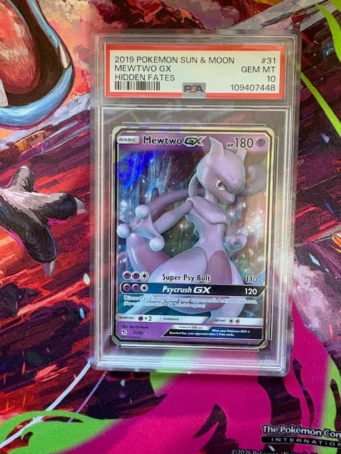 Mewtwo GX #31 PSA 10