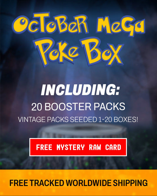 OCTOBER MEGA POKÉ BOX - OUT NOW!