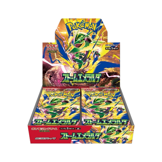 Pokemon Storm Emeralda M6F Japanese Booster Box - WITH SHRINK