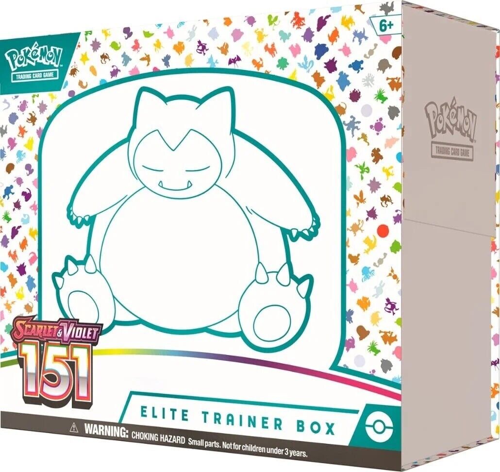 Pokémon TCG: Scarlet & Violet-151 Pokémon Elite Trainer Box Release Date - 22/09/23 PRE ORDER