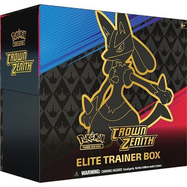 Pokémon-Sammelkartenspiel: Schwert &amp; Schild 12.5 Crown Zenith Elite-Trainer-Box 